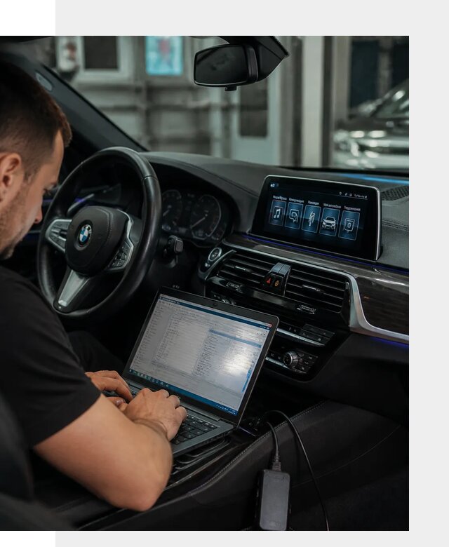 Русификация мультимедиа BMW для авто под ключ в Гае