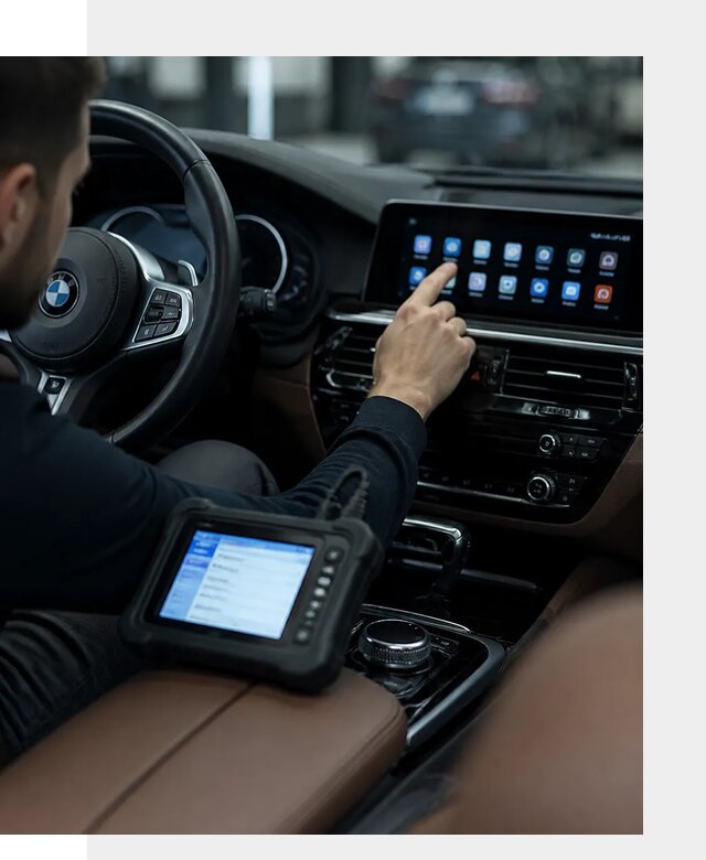 Установка приложений и мультимедиа сервисов BMW в Гае