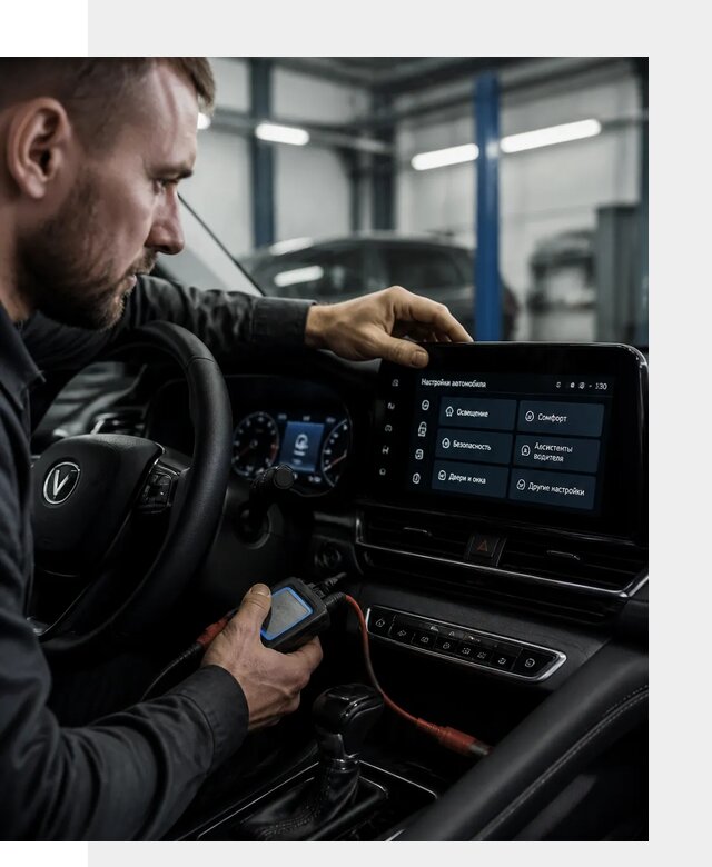 Русификация Changan CS55 и мультимедиа под ключ в Гае