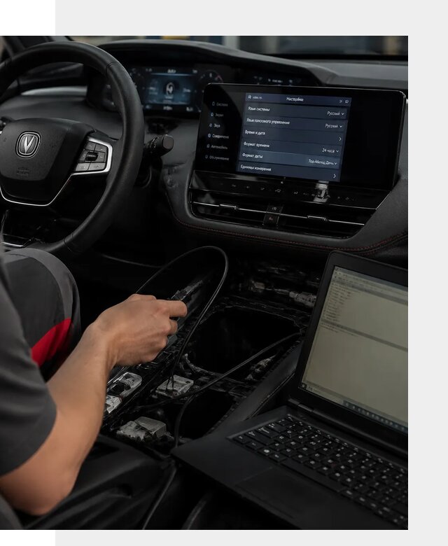 Русификация автомобиля Changan UNI-K под ключ в Гае