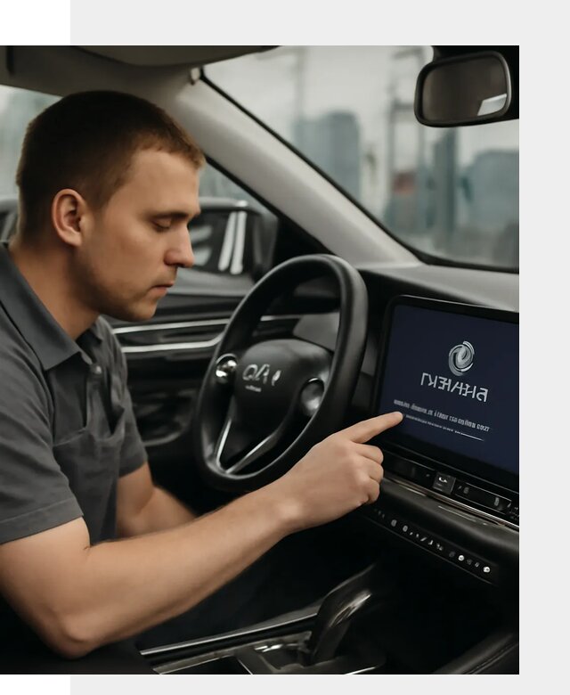 Установка приложений Changan и сервисов в авто в Гае