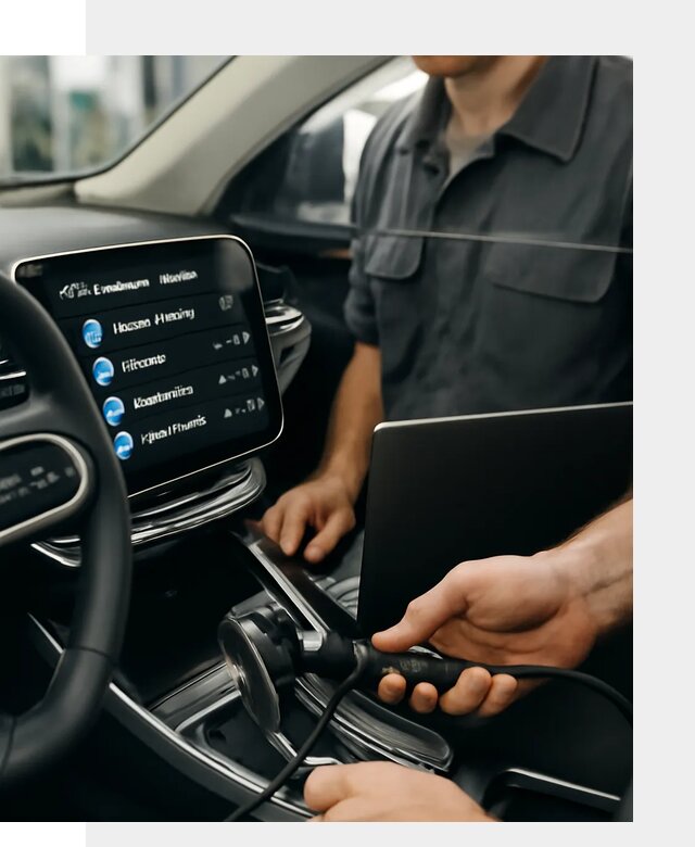 Установка приложений Geely для мультимедиа автомобиля в Гае
