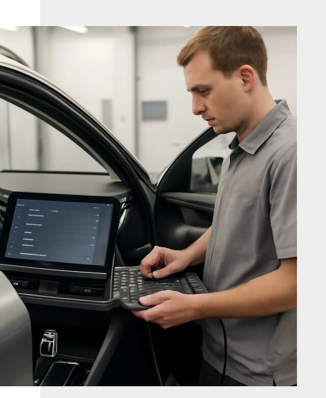 Русификация мультимедиа автомобилей Lynk Co в Гае
