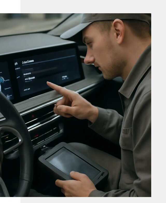 Русификация приборной панели автомобиля Voyah в Гае