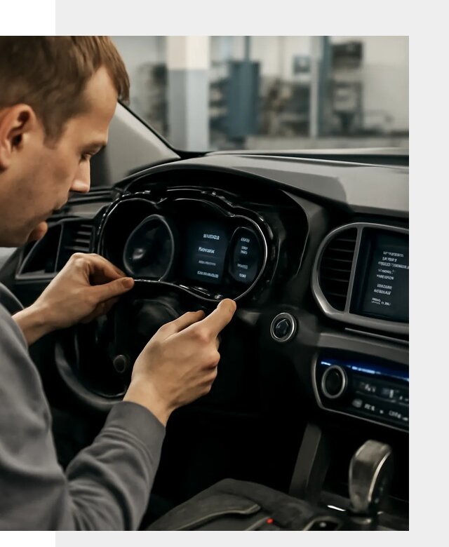 Русификация приборной панели автомобилей Hyundai в Гае