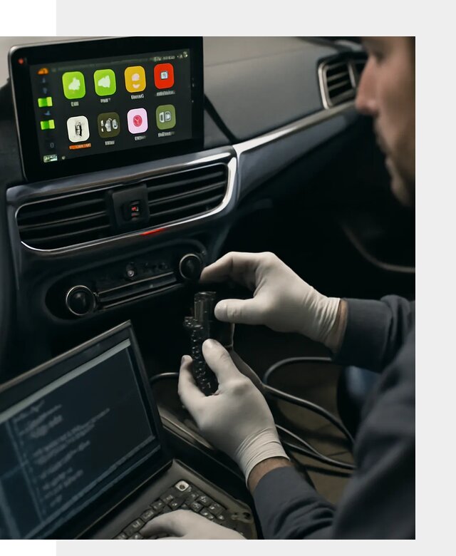 Активация Apple CarPlay в Гае для штатной мультимедиа